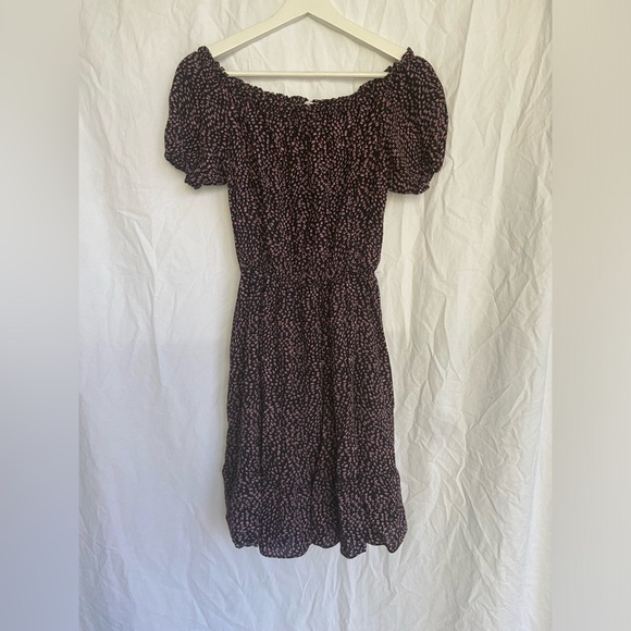 & Other Stories Print Summer Boho mini Dress Size 6 - Picture 2 of 12